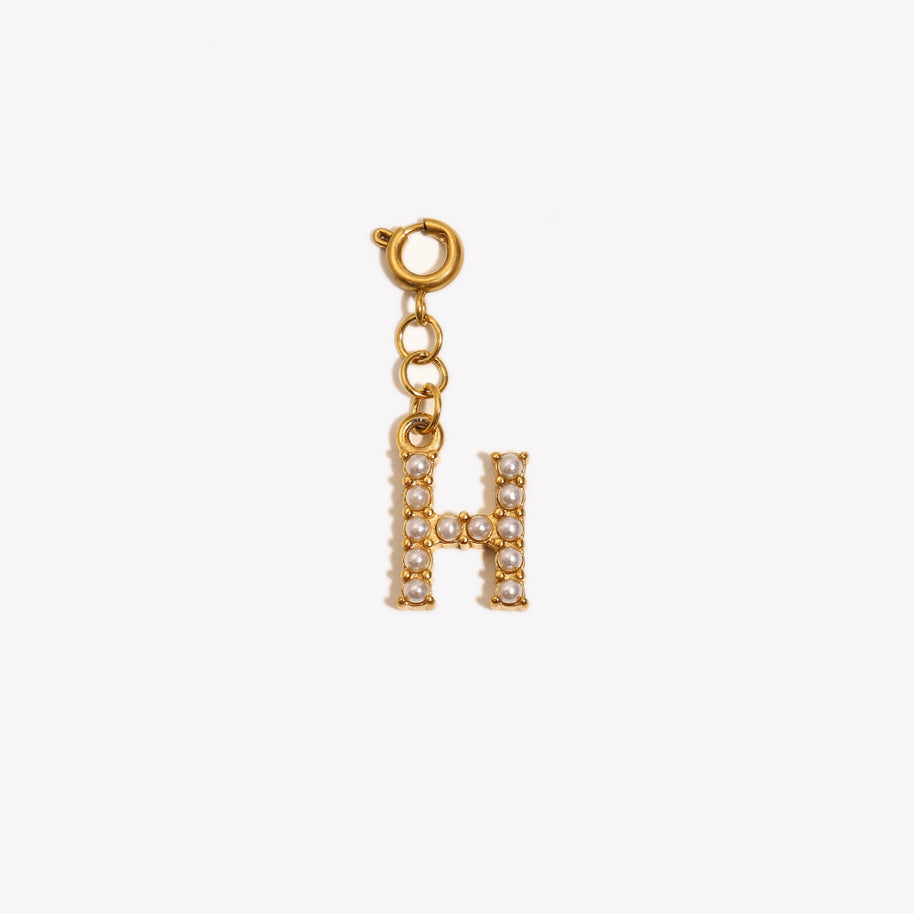 Versatile Spring Clasp Pendant English Letters Women JXC9510