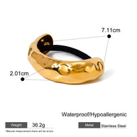 Stainless Steel Hair Tie Ponytail Elastic JX Hot002