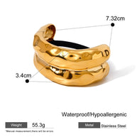 Stainless Steel Hair Tie Ponytail Elastic JX Hot002
