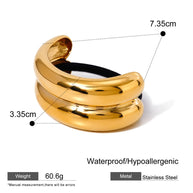 Stainless Steel Hair Tie Ins Style Ponytail JX Hot001