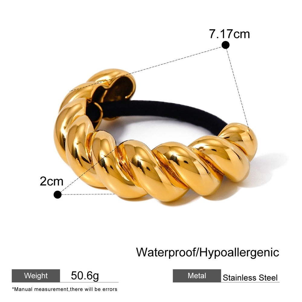 Stainless Steel Hair Tie Ponytail Elastic JX Hot002