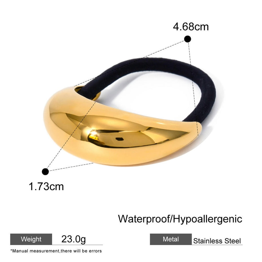 Star Hair Tie Stainless Steel Ponytail Holder JX Hot003
