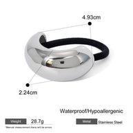 Stainless Steel Hair Tie Ins Style High End JXH2404008