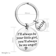 Puzzle Keychain | Stainle Steel Crystal | DIY Gift