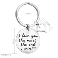 Puzzle Keychain | Stainle Steel Crystal | DIY Gift