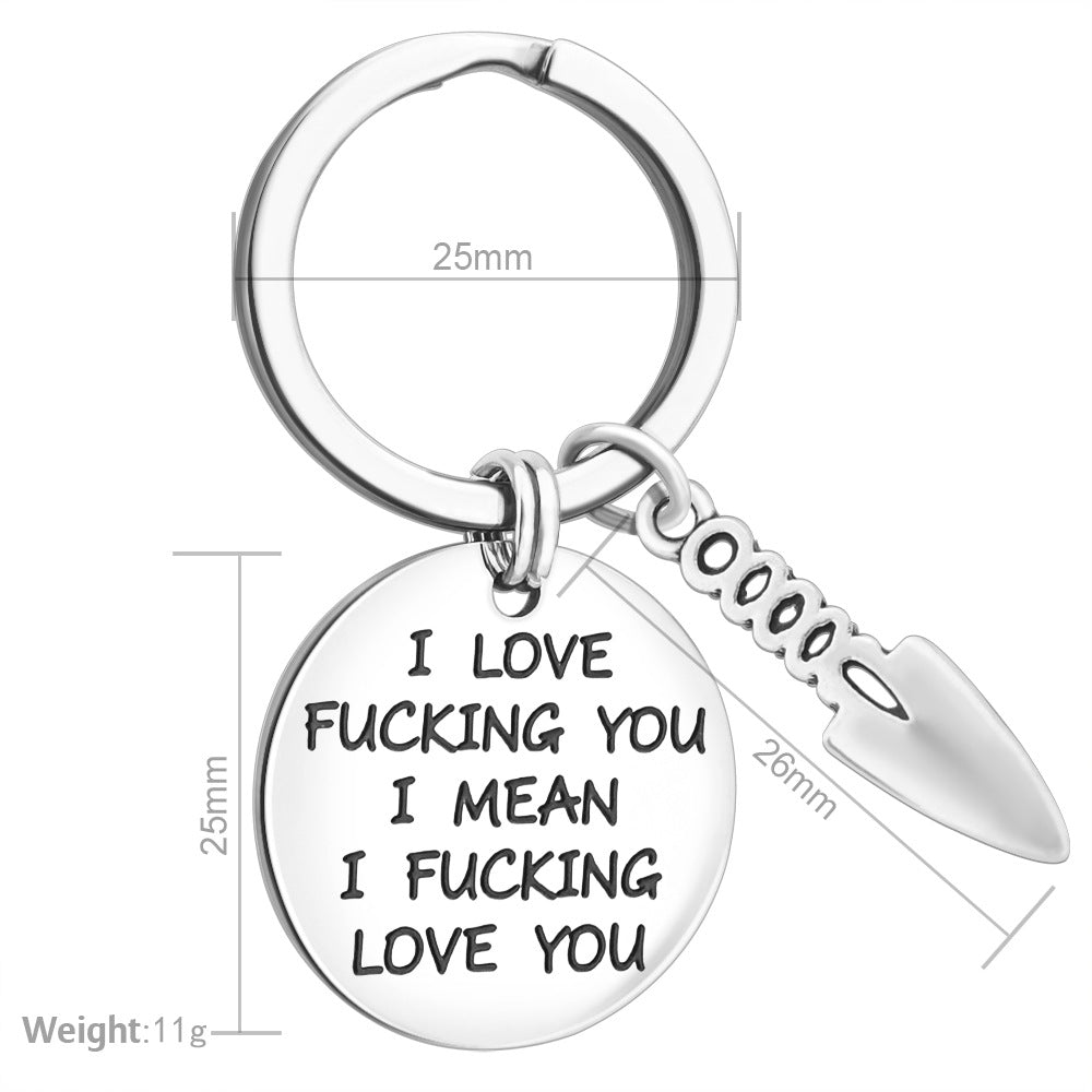 Puzzle Keychain | Stainle Steel Crystal | DIY Gift