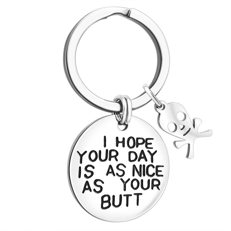 Puzzle Keychain | Stainle Steel Crystal | DIY Gift