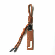 Whale Keychain | Leather Letter Charm | Cute Bag Pendant