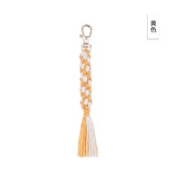 Cotton Boho Tassel Keychain Charm National Style Fashion Gift