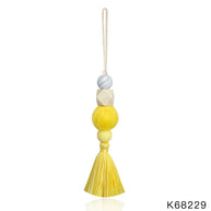 Cotton Boho Tassel Keychain Charm National Style Fashion Gift