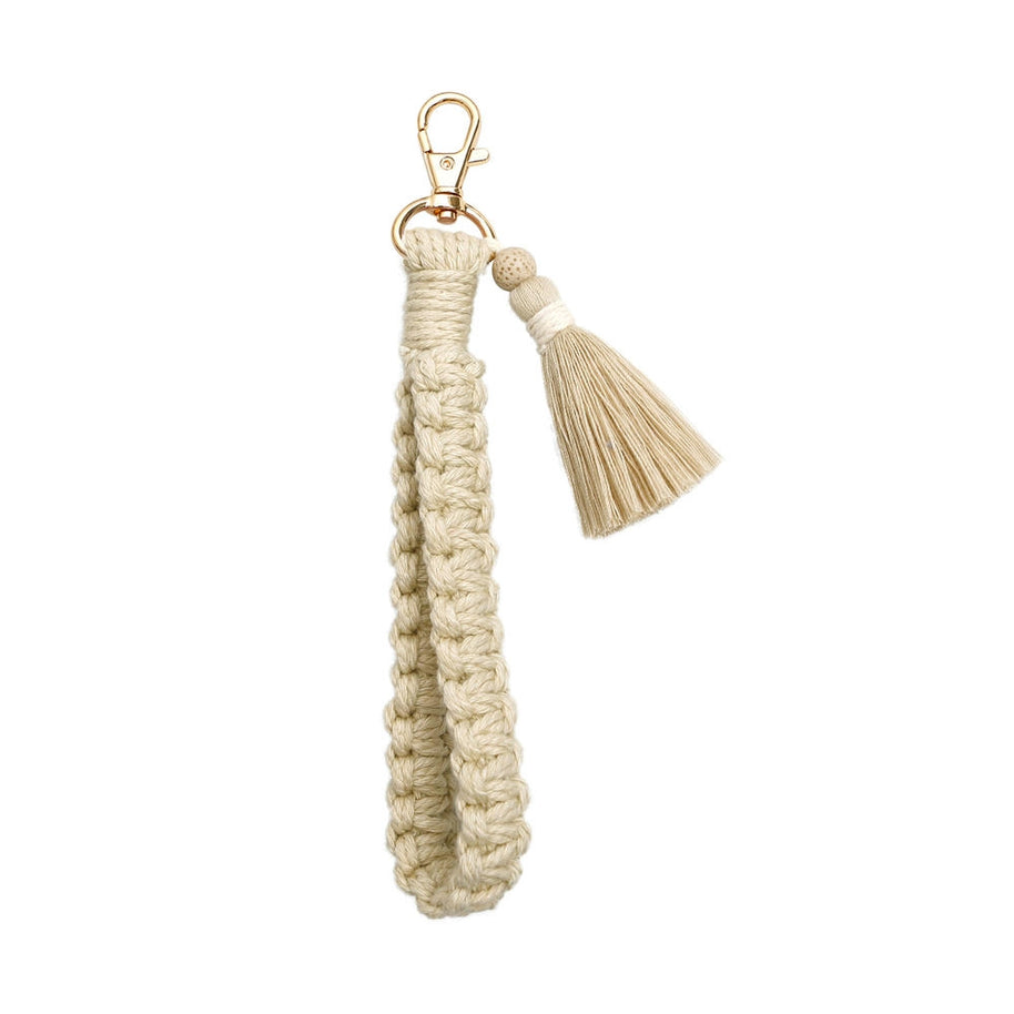 Boho String Handmade Woven Tassel Fashion Keychain Charm