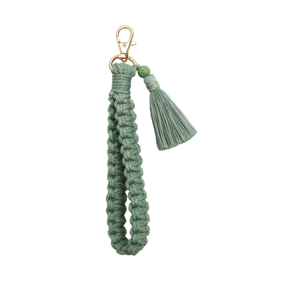 Boho String Handmade Woven Tassel Fashion Keychain Charm