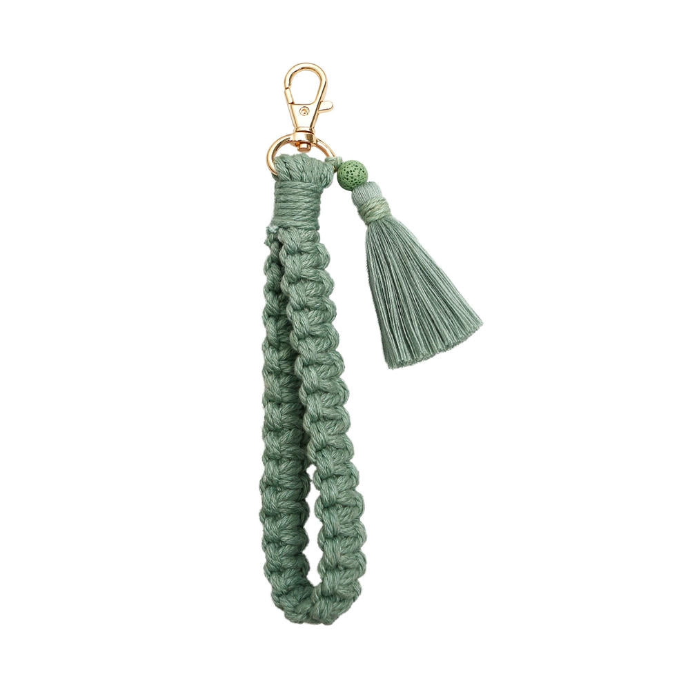 Boho String Handmade Woven Tassel Fashion Keychain Charm