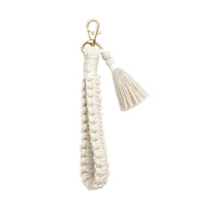Boho String Handmade Woven Tassel Fashion Keychain Charm