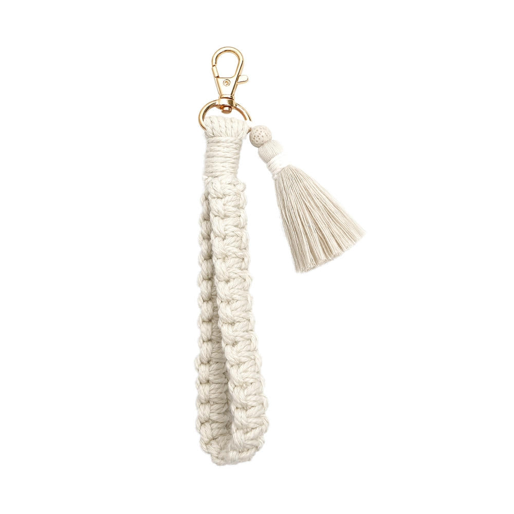 Boho String Handmade Woven Tassel Fashion Keychain Charm