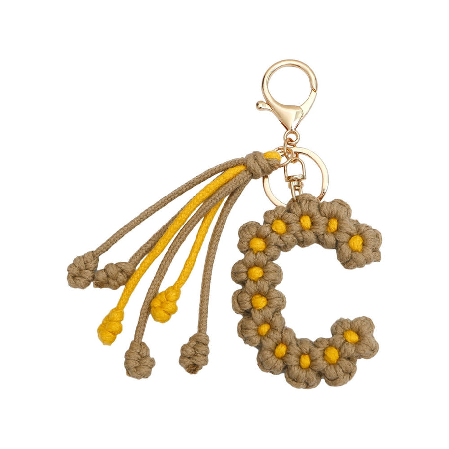 Cotton Boho Tassel Keychain Charm National Style Fashion Gift
