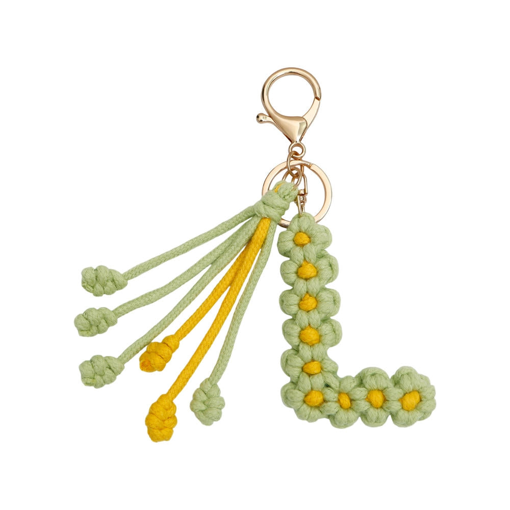 Cotton Boho Tassel Keychain Charm National Style Fashion Gift