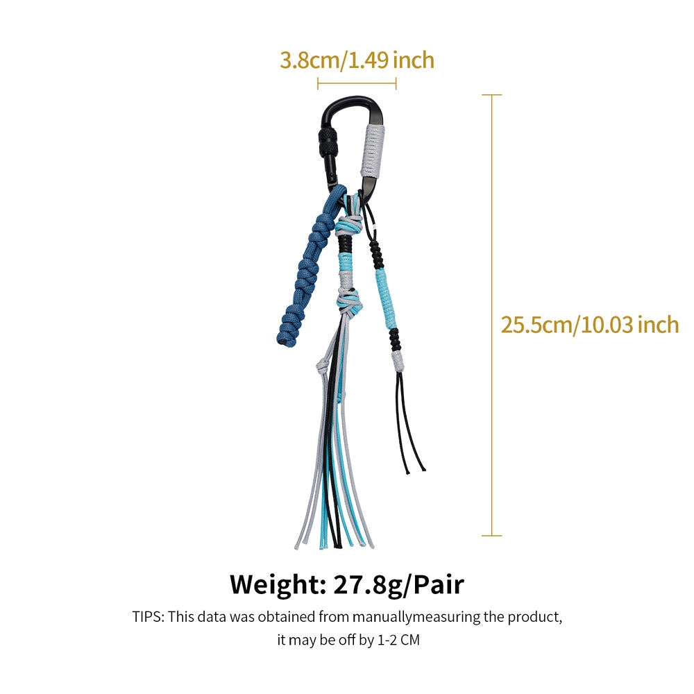 Nylon Outdoor Backpack Charm Paracord Fashion Jewelry JXK69000