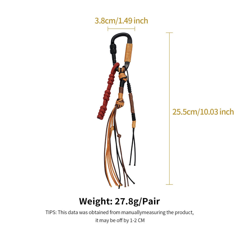 Nylon Outdoor Backpack Charm Paracord Fashion Jewelry JXK69000