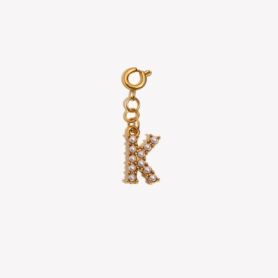 Versatile Spring Clasp Pendant English Letters Women JXC9510