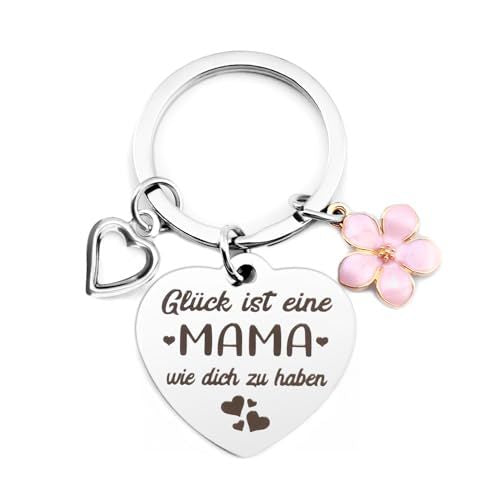 Heart Keychain | Pearl Wing Charm | Engrave Steel