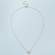 Sky Blue Sapphire Flower Necklace