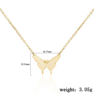 Plain Butterfly Necklace