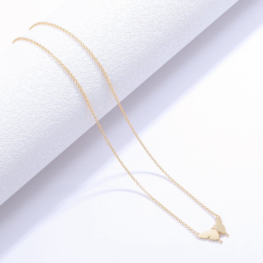 Plain Butterfly Necklace