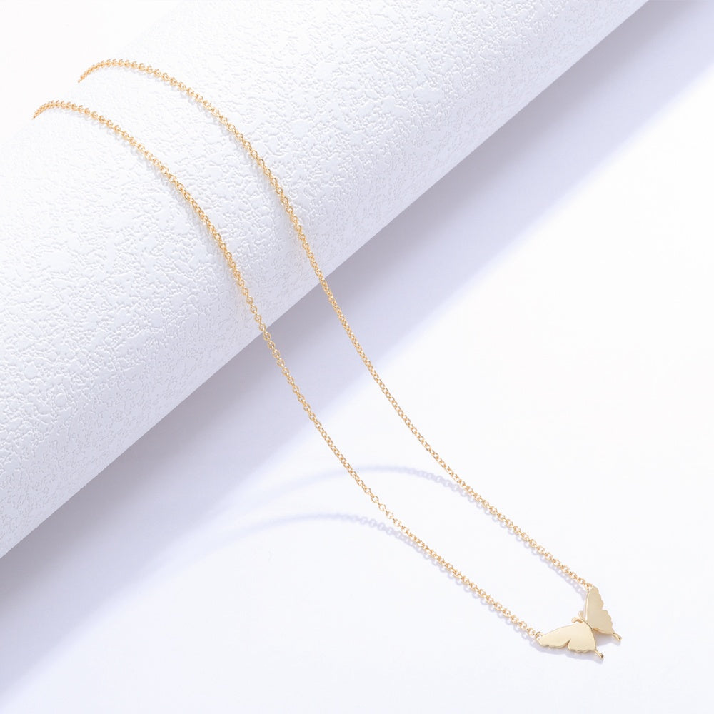 Plain Butterfly Necklace