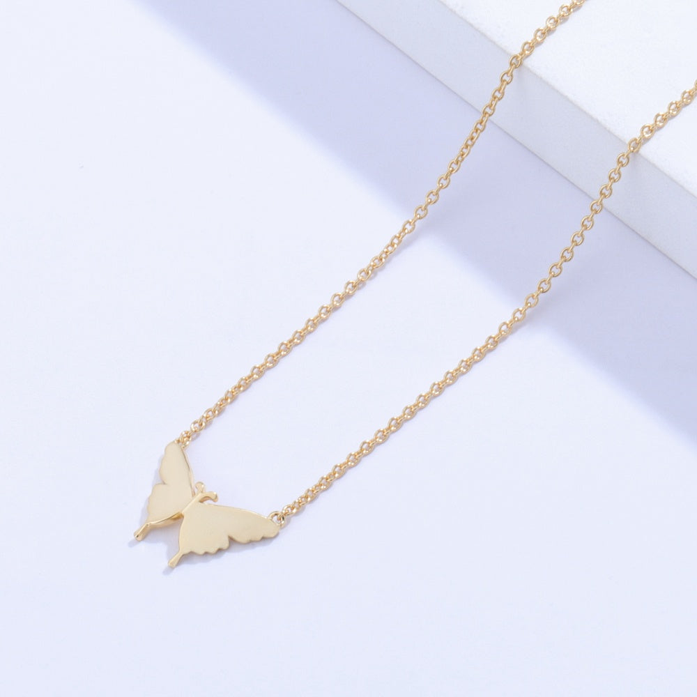 Plain Butterfly Necklace