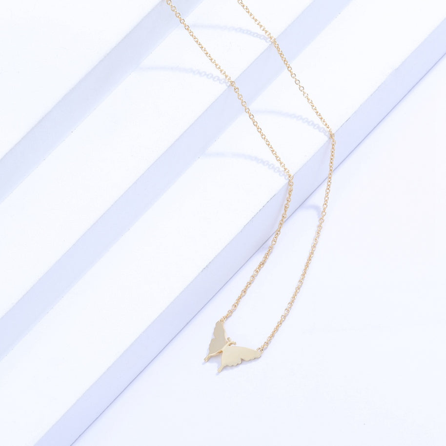 Plain Butterfly Necklace