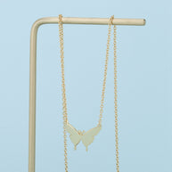 Plain Butterfly Necklace