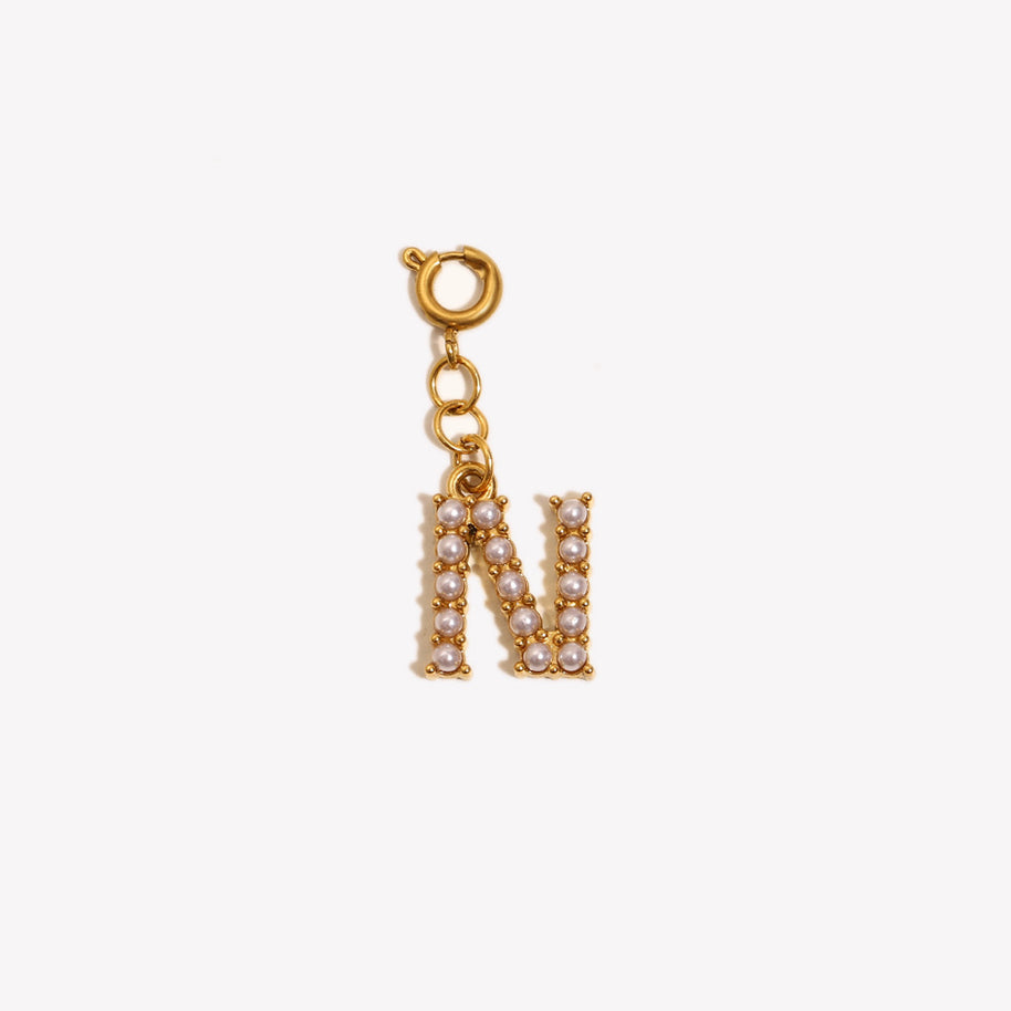 Versatile Spring Clasp Pendant English Letters Women JXC9510