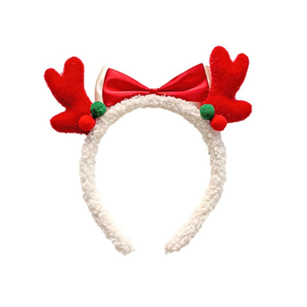 Reindeer Antlers Headband | Christmas Party Headpiece Women