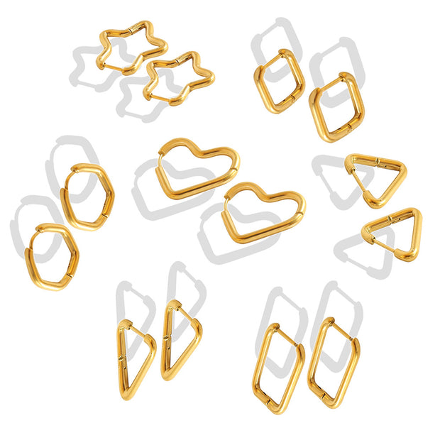 Minimalist Geometric Earring