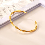 Bamboo Joints Open Bangle JLB1017