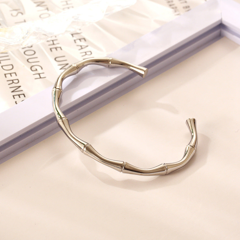 Bamboo Joints Open Bangle JLB1017