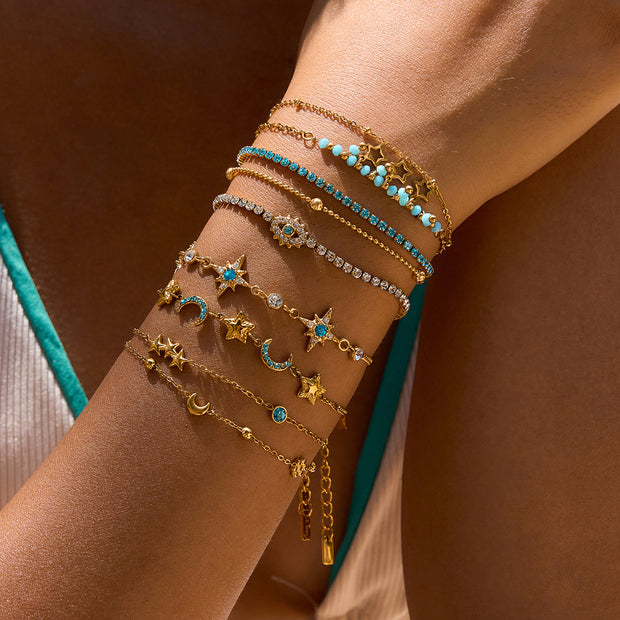 Star Two Layer Bracelet JDB0205013