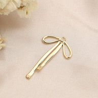 Gold Plated Bow Pendant | 18K Gold Jewelry Finding