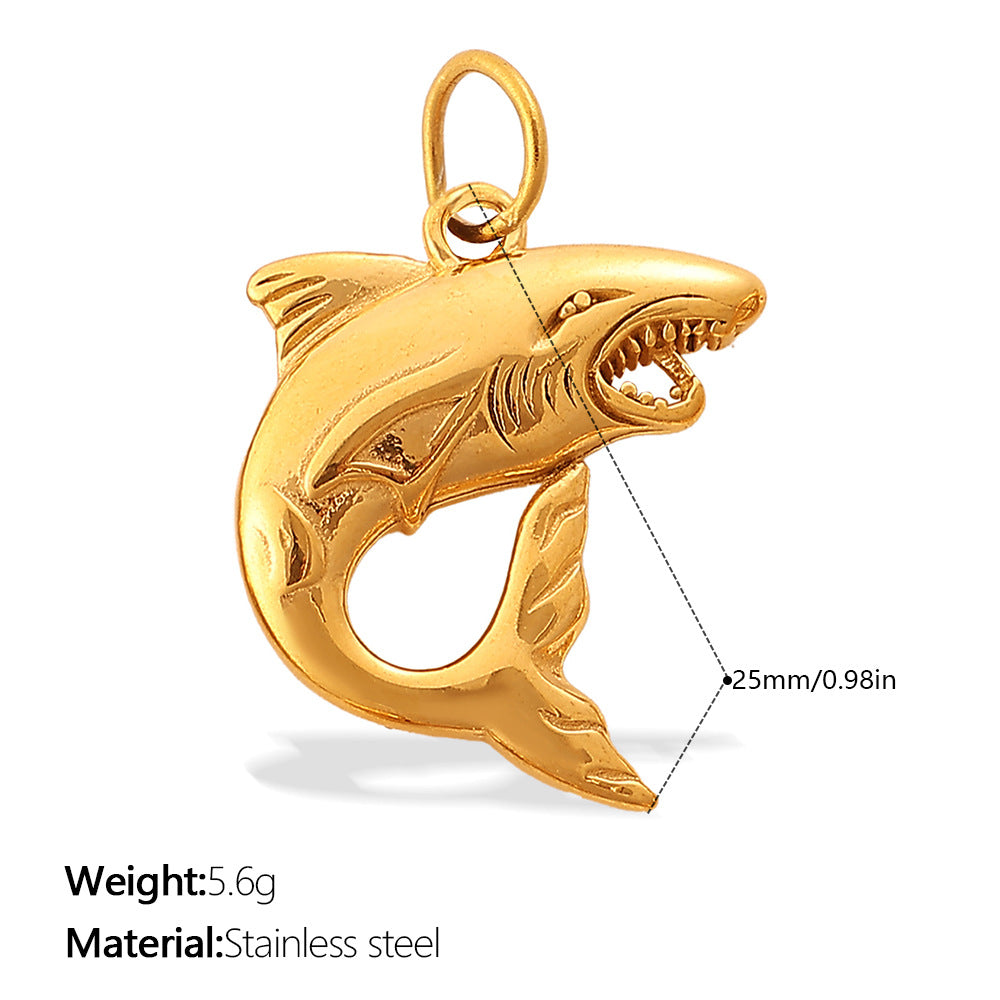 European Sea Life Pendant Versatile Dolphin Shark DIY Charm