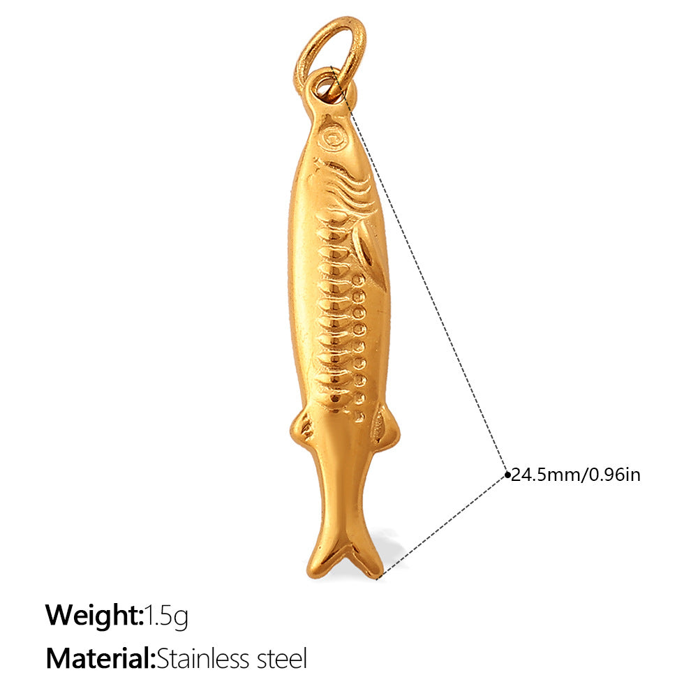 European Sea Life Pendant Versatile Dolphin Shark DIY Charm