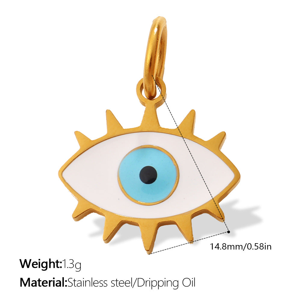 European Bohemian Hand of Fatima Pendant DIY Evil Eye Charm