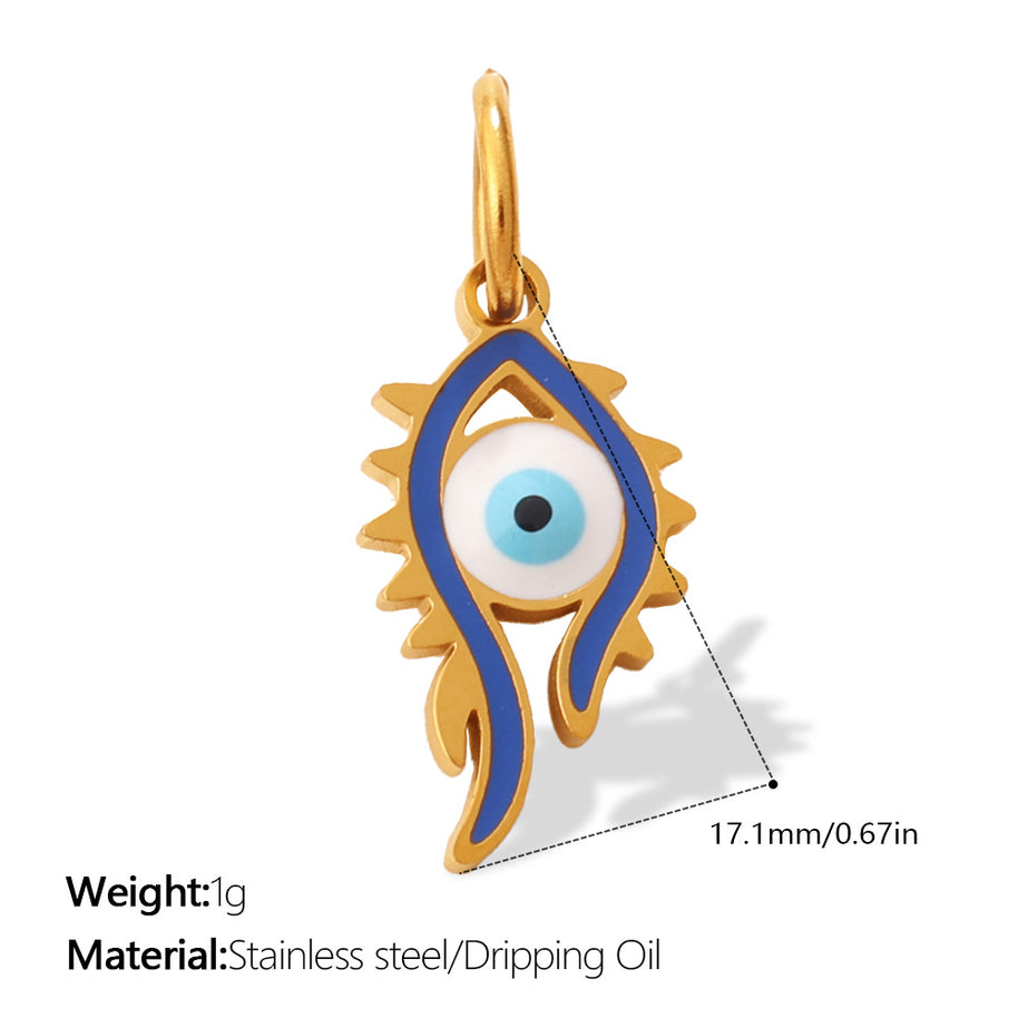 European Bohemian Hand of Fatima Pendant DIY Evil Eye Charm