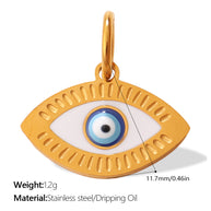 European Bohemian Hand of Fatima Pendant DIY Evil Eye Charm