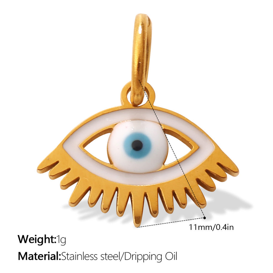 European Bohemian Hand of Fatima Pendant DIY Evil Eye Charm