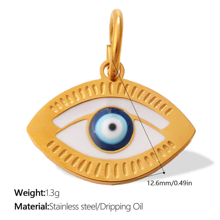 European Bohemian Hand of Fatima Pendant DIY Evil Eye Charm