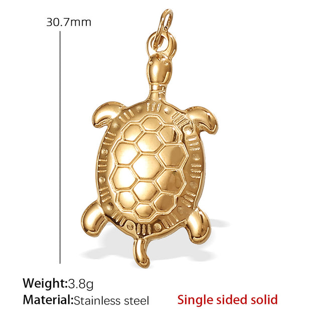 European Sea Life Pendant Turtle Dolphin Tuna DIY Jewelry