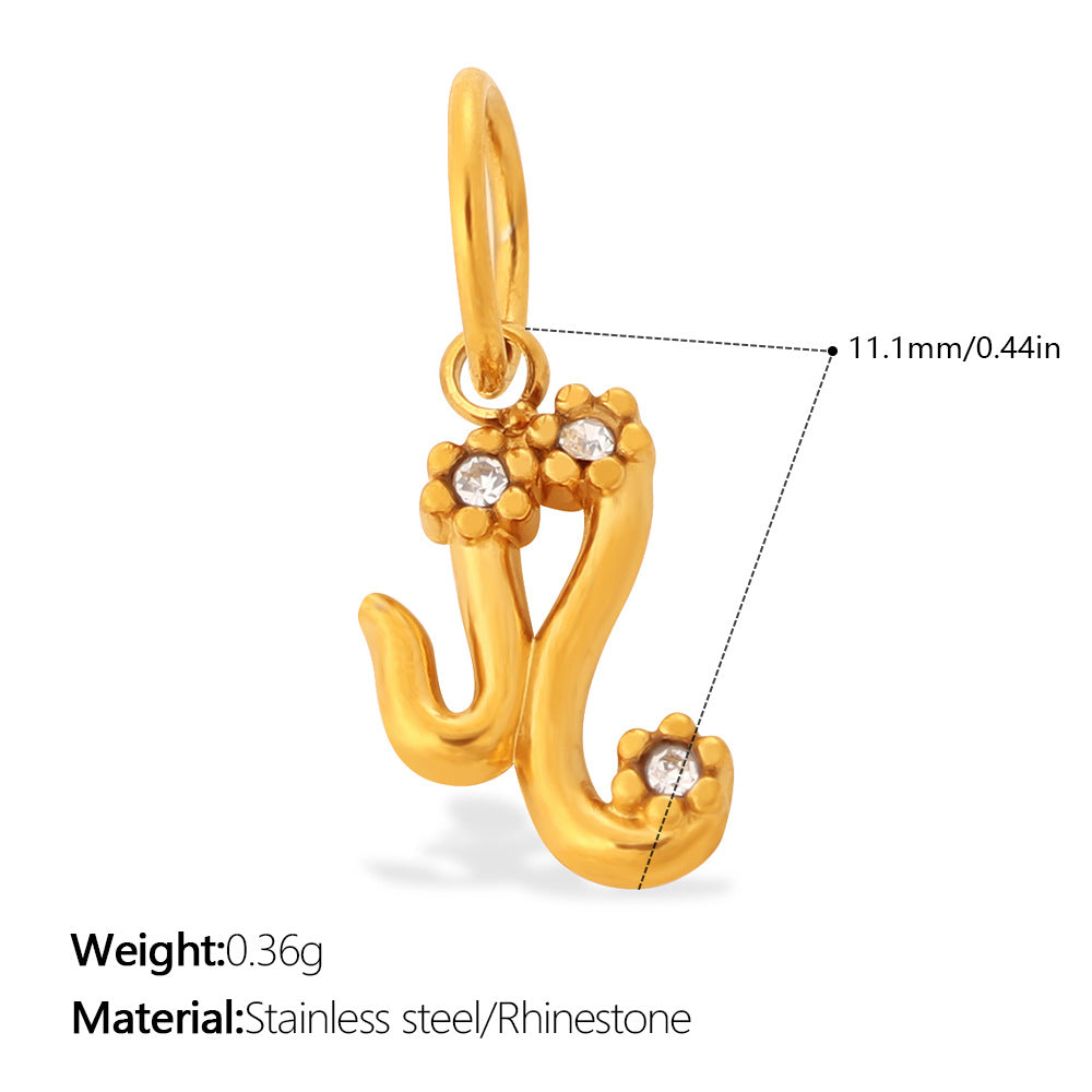 Premium Versatile Zodiac Charm  Individuality Pendant