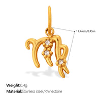 Premium Versatile Zodiac Charm  Individuality Pendant