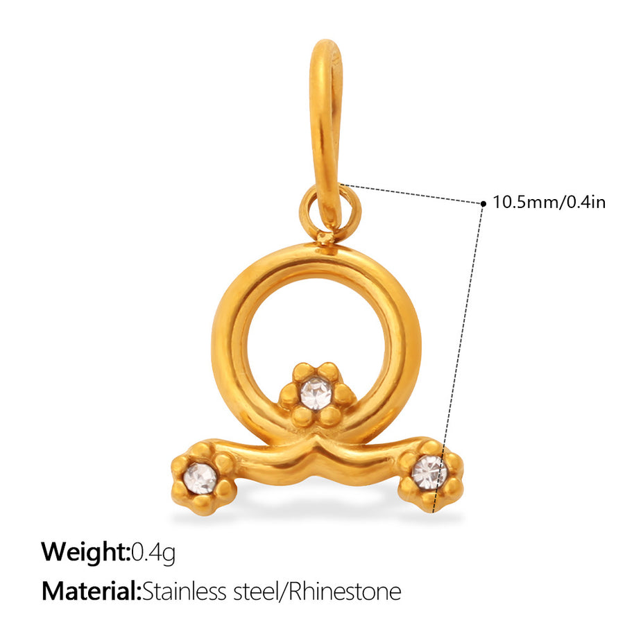 Premium Versatile Zodiac Charm  Individuality Pendant